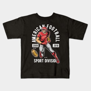 American Football Sport Division Kids T-Shirt